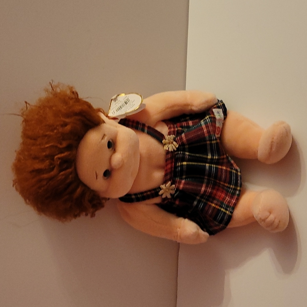 Ty Kids This is Ginger, 10" tall, multi,cotton,